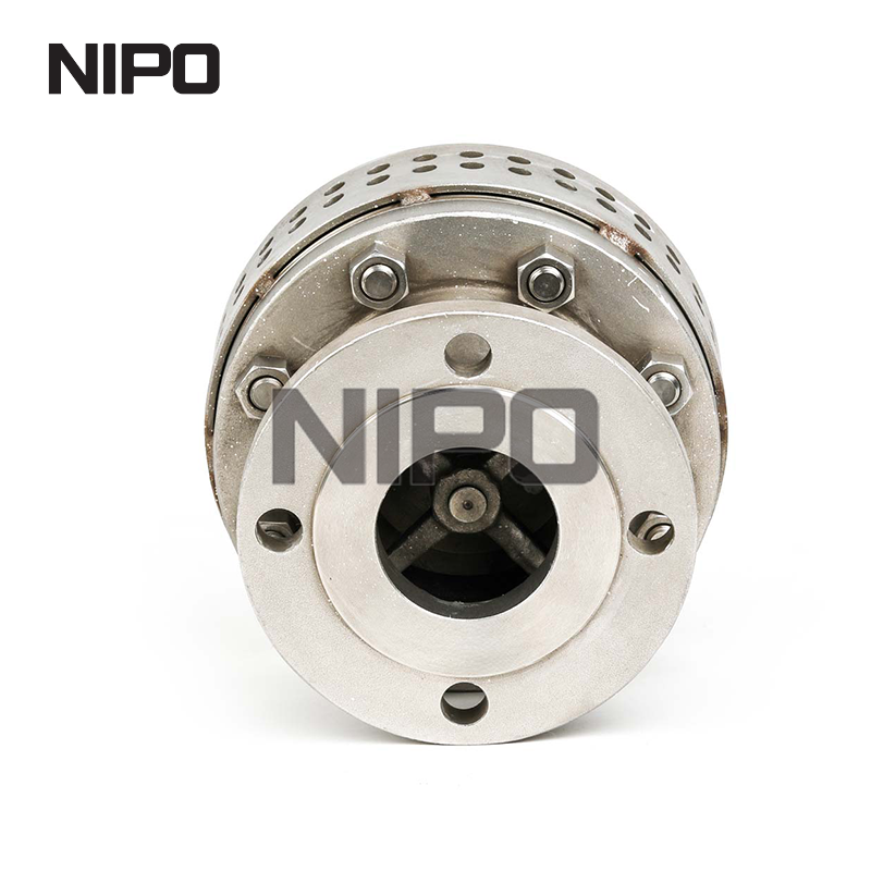 Clapet de pied en acier inoxydable, clapet inférieur à bride en acier moulé