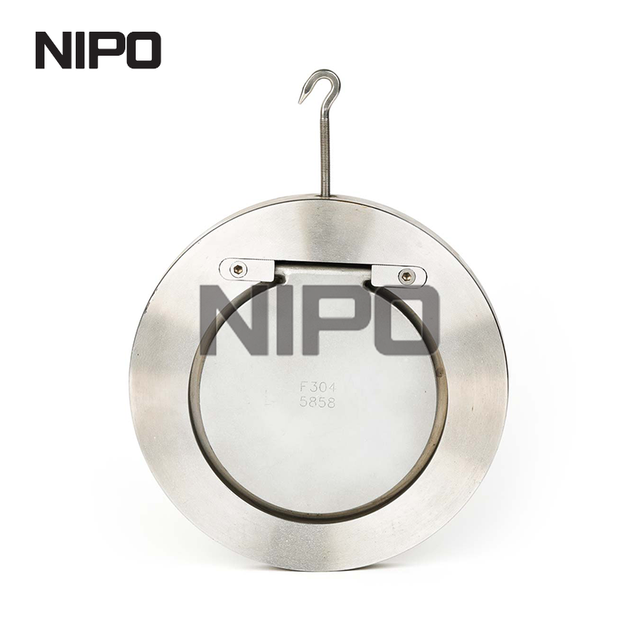 Clapet anti-retour à disque unique à plaquette H74 avec joint dur