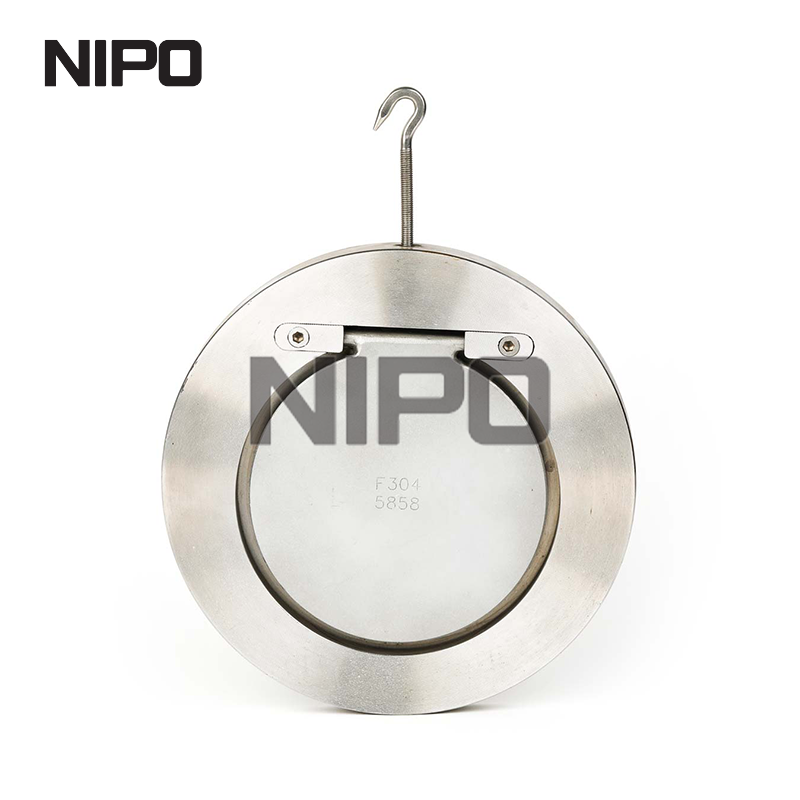 Clapet anti-retour à disque unique à plaquette H74 avec joint dur