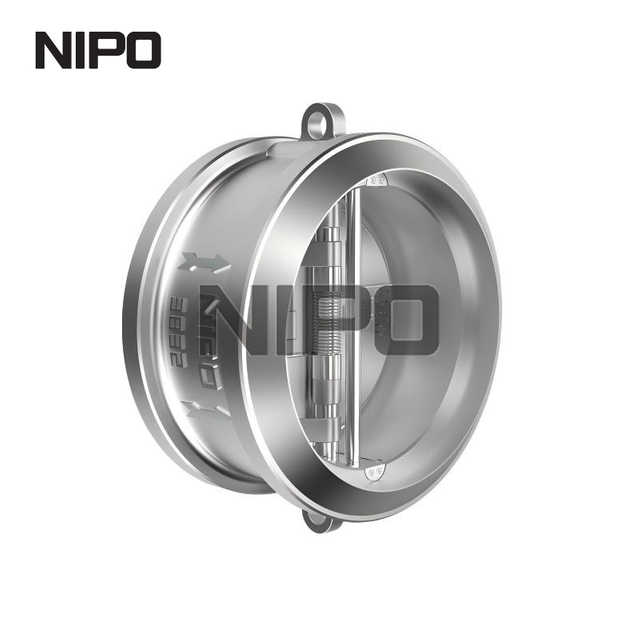 Aucun b&acirc;ti de fuite ou pi&egrave;ce forg&eacute;ee de double clapet anti-retour soud&eacute; bout &agrave; bout de plat de disque