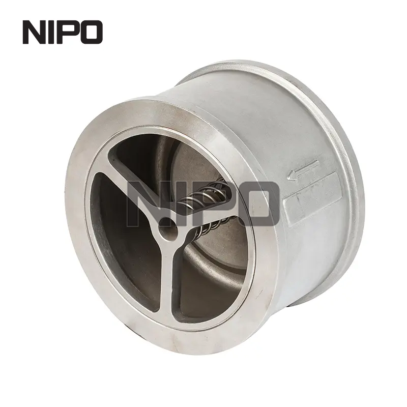 Clapet anti-retour à disque d'ascenseur de clapet anti-retour de plaquette de forgeage F316L