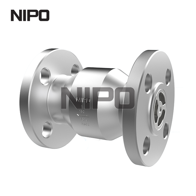 API 6D forgeant un clapet anti-retour à flux axial sans claquement