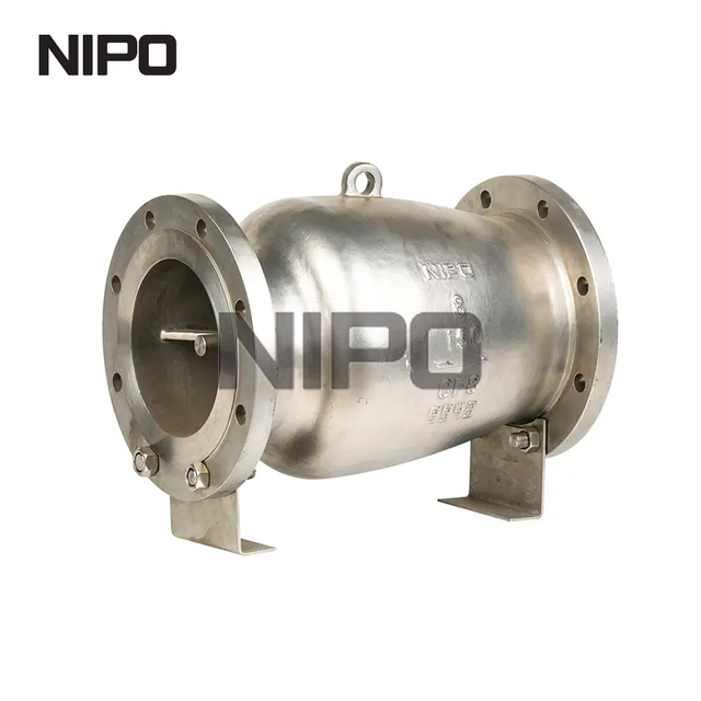 Clapet anti-retour à débit axial (corps de coulée