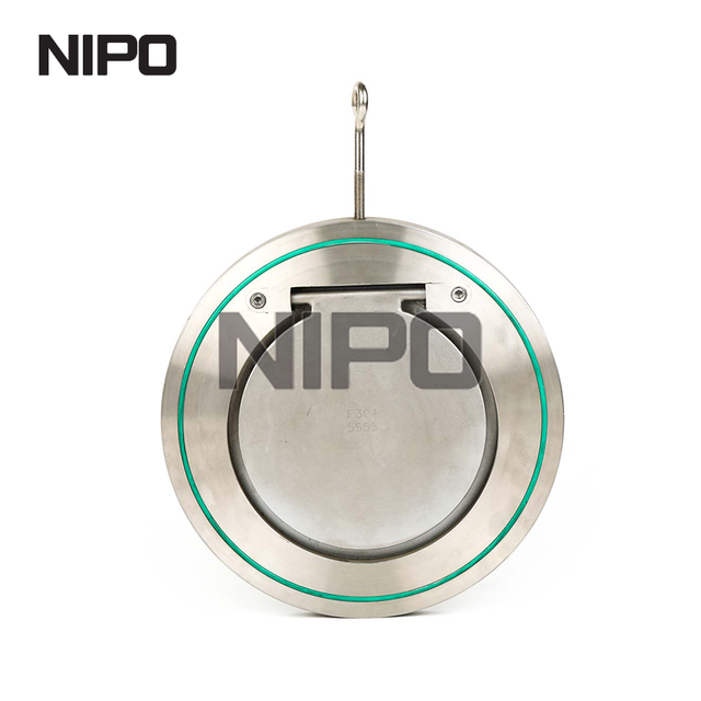 Clapet anti-retour à disque unique à plaquette H74 avec joint dur