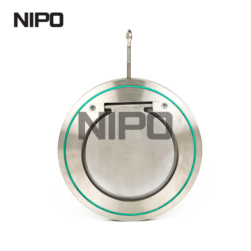 Clapet anti-retour à disque unique à plaquette H74 avec joint dur