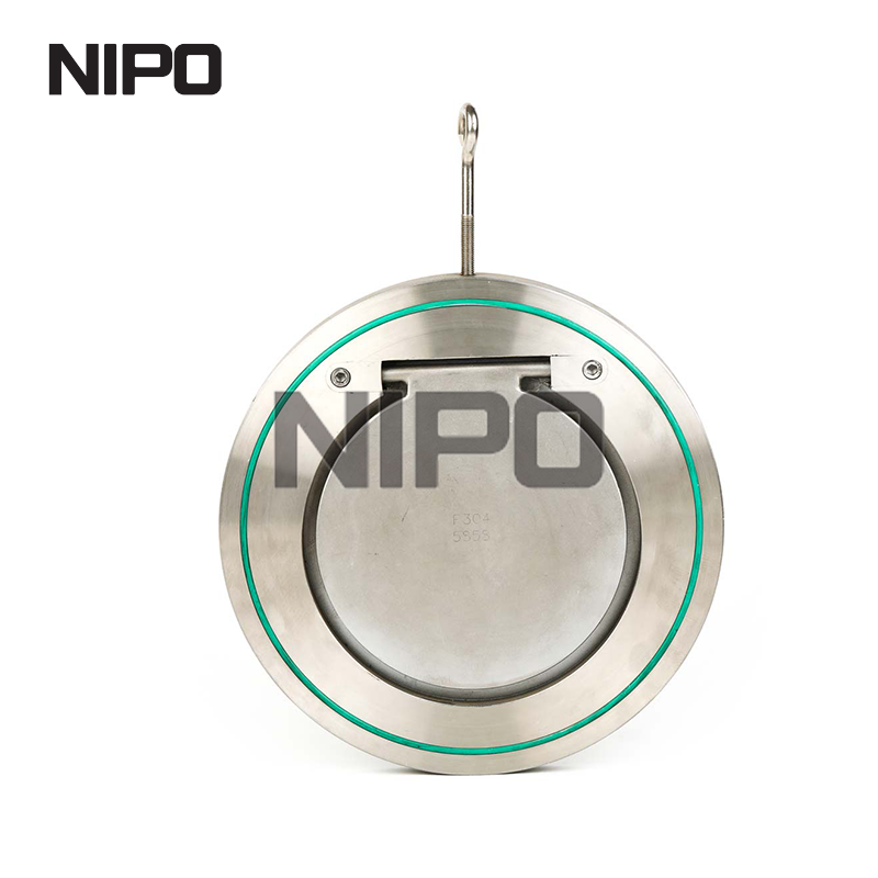 Clapet anti-retour à disque unique à plaquette H74 avec joint dur