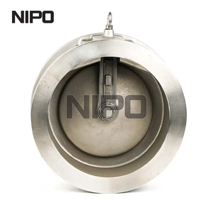 Série longue de clapet anti-retour à disque unique de type plaquette (corps de coulée