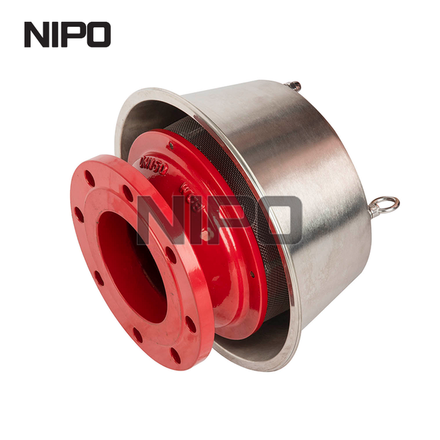 Cage de ventilation antidéflagrante et pare-flammes