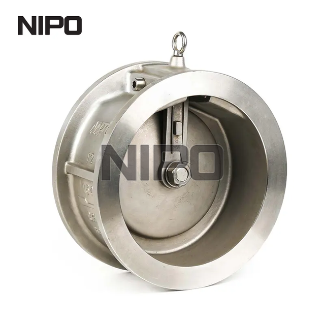 Série longue de clapet anti-retour à disque unique de type plaquette (corps de coulée