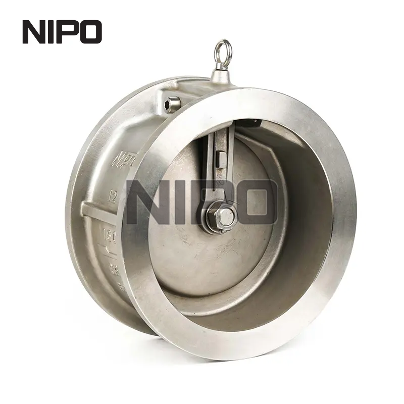 Série longue de clapet anti-retour à disque unique de type plaquette (corps de coulée