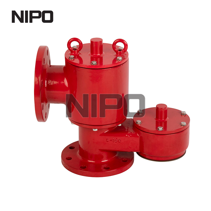 Soupape de reniflard de surpression avec tuyau éloigné