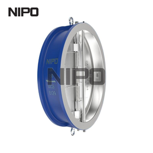 Clapet anti-retour &agrave; double disque efficace pour pr&eacute;vention du reflux