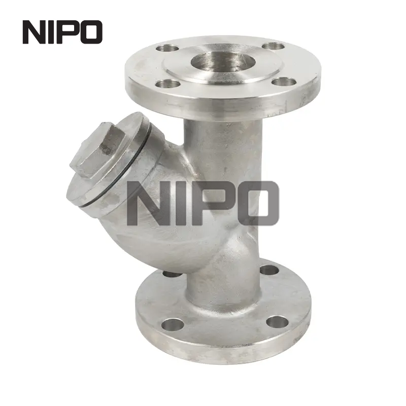 Filtre à eau de crépine de type Y de maille 40/80/100 conçu par OEM