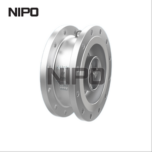 Clapet anti-retour &agrave; d&eacute;bit axial &agrave; double bride, corps en acier au carbone, qualit&eacute; industrielle