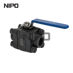 Robinet &agrave; bille forg&eacute; en trois pi&egrave;ces PEEK Seat SW 2500LB
